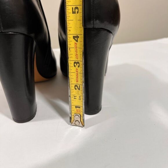 VALENTINO GARAVANI Black Calfskin Rockstud 100mm Ankle Boots Size 40 - Picture 16 of 16